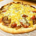 sunita's cooksnap of when they made HBで家ピザ♪モントレー（カレーソース）.