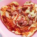 夢夢555's cooksnap of when they made ボールひとつで簡単ピザ♪.