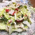 Micha♡ママ's cooksnap of when they made 新玉ねぎとキャベツのかにかまサラダ.