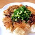 hiroerico's cooksnap of when they made 納豆・ネギ・チーズ餅　～かりっと～.