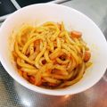 キュリあす's cooksnap of when they made レンジで簡単ランチ＊焼肉タレで絶品うどん.