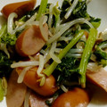 りゅう坊ちゃん's cooksnap of when they made モヤシとなばなとシャキシャキ炒め.