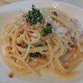 かじゅん子's cooksnap of when they made お豆腐クリームのカルボナーラ風パスタ.