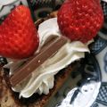 ねこがだいすき's cooksnap of when they made HMでチョコと苺のパウンドケーキ.