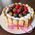 クックPFLX0A☆'s cooksnap of when they made ♡デコレーションケーキ♡.