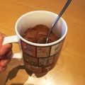 ☆スカイフラワー☆'s cooksnap of when they made 1分で＊ふわふわココアマグカップケーキ＊.