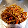 midonta's cooksnap of when they made 簡単！激ウマ！しっかり味のきんぴらごぼう.