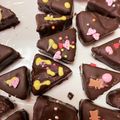ぷるぴろ's cooksnap of when they made バレンタイン♪ひとくちバウムチョコケーキ.