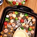 ぶるこめ's cooksnap of when they made 簡単ホットプレート☆チーズフォンデュ.