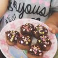 ともぱんたから's cooksnap of when they made 子供と作る♪簡単♡ハートのチョコタルト♡.