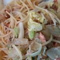 ぽんかん♪'s cooksnap of when they made しゃけとしらすのパスタ〜和風バター醤油〜.