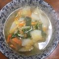 ちゃぎー's cooksnap of when they made 【温活】小かぶとチンゲン菜の中華スープ.