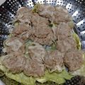 500k's cooksnap of when they made ＊包まない！簡単花しゅうまい＊.
