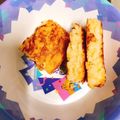 妃姑。's cooksnap of when they made 離乳食後期手づかみ食♪オムライス風♪.