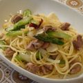 mybinue's cooksnap of when they made コリコリ大好き☆砂肝のペペロンチーノ.