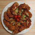 Yongren's cooksnap of when they made 手羽先のスパイス唐揚げ.