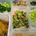 みゆwaco 's cooksnap of when they made セロリの葉、ハム、舞茸のサッと炒め.