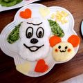 かなぺぇ〜's cooksnap of when they made アレルギーっ子の1歳お誕生日プレート☆.