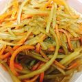 skmyk's cooksnap of when they made カット野菜で簡単★きんぴらゴボウ&人参♬.