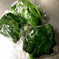 みまゆ's cooksnap of when they made ほうれん草冷凍保存方法.