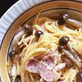 まりもひよこ's cooksnap of when they made ガスを使わない土鍋レンチンカルボナーラ.