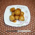 maz room's cooksnap of when they made お月見団子～みたらしのたれ～.