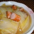 ちばと's cooksnap of when they made キャベツとウインナーのコンソメワイン蒸し.