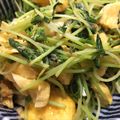 るなぷり's cooksnap of when they made 速攻！豆苗のふわふわ卵炒め.