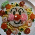 クック7C92CT☆'s cooksnap of when they made ⭐アンパンマンちらし寿司⭐.