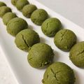 noriko912's cooksnap of when they made 抹茶☆スノーボールクッキー.