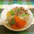 龍青空ママ's cooksnap of when they made ☆シンプル！牛肉と根菜の煮物♪.