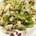らーわん's cooksnap of when they made ねぎと木綿豆腐の鶏ガラ炒め.