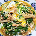 ⭐とっくん⭐'s cooksnap of when they made 水菜とツナの卵とじ.