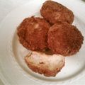 twaltich's cooksnap of when they made ハンペン不要！絶品海老カツバーガー☆.