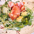 るちあママ's cooksnap of when they made アボカドとクレソンのわさびマヨ.