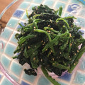 チェーサチ's cooksnap of when they made 簡単ほうれん草の胡麻和え.