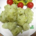 こじぴー's cooksnap of when they made じゃがいものバジルソース和え.