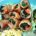 kumichon's cooksnap of when they made ほうれん草の肉巻き.