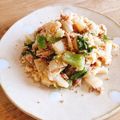 mikko6's cooksnap of when they made ⭐︎白菜とシーチキン胡麻和えサラダ.