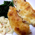 shiro_goma's cooksnap of when they made 簡単 ささみチーズ焼きとほうれん草ソテー.