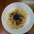 iguho's cooksnap of when they made 和風たらこパスタ.