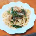 みもい〠's cooksnap of when they made ベーコンとほうれん草のカルボナーラ.