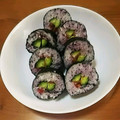 さーくるえいと's cooksnap of when they made 余ったご飯で簡単のり巻き.