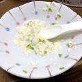 はるーら's cooksnap of when they made 簡単離乳食♥あおさふりかけ♥初期中期後期.