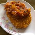 rimorimo's cooksnap of when they made トマト缶で簡単ミートソースサンドイッチ.