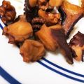 しろかく's cooksnap of when they made タコの醤油煮つけ.