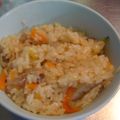 emiワン's cooksnap of when they made 焼肉のタレで！牛ゴボウ炊き込みおこわ.