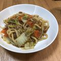 なたなたなたでこ's cooksnap of when they made 焼きうどん　すき焼き風味.