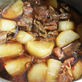 107マミィ's cooksnap of when they made 圧力鍋で簡単♪牛筋と大根の煮物.