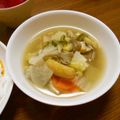 お塩と砂糖's cooksnap of when they made 野菜たっぷりしみしみ白菜のお味噌汁.